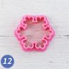22 PCS Christmas Cookie Cutters Biscuit Cutter Multi Shapes Cookie Moulds PP Material Biscuit Mold Baking Accessories