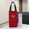 Canvas Cup Sleeve, Portable Water Bottle Bag, Thermal Cup, Pot, Umbrella Storage Pouch, Large Capacity Thermos Cup Protective Cover