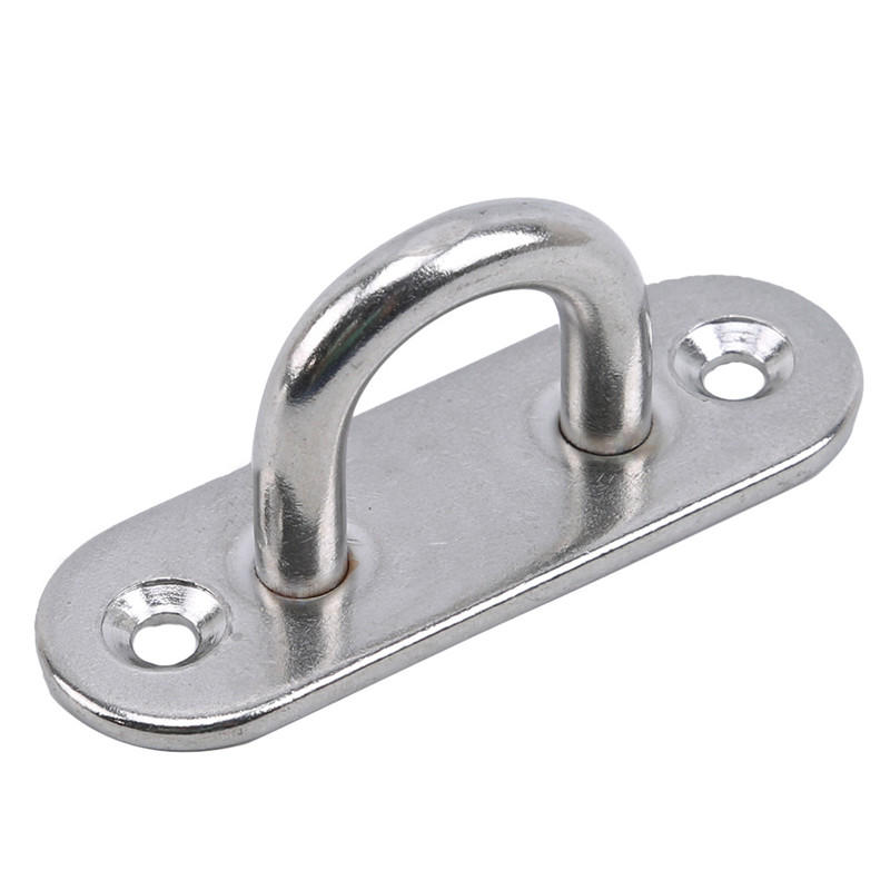 Hook Eye Plate Heavy Duty Stainless Steel U-Shaped Door Buckle Ceiling Hook Trapeze Hook Marine Hardware Accessories