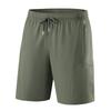 Men's Summer Quick Dry Shorts with Zipper Pockets Lightweight Breathable Athletic Running Gym Workout Shorts for Outdoor Activities