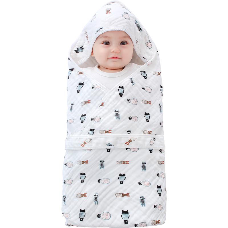 Newborn Anti-Startle Cotton Swaddle Blanket