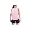 Jordan Stampa Logo Lettera Girocollo Senza Maniche Maglia da Basket per Bambini Maglia Bambino Rosa HA7284-663