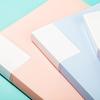 Multifunctional A4 Office File Folder With Transparent Inserts Multi-Layer Large-Sized Loose-Leaf File Folder Set