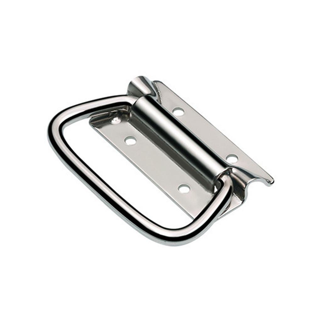 304 Stainless Steel Folding Handle Wood Box Handle Industrial Electric Cabinet Door Air Box Tool Equipment Box Handle