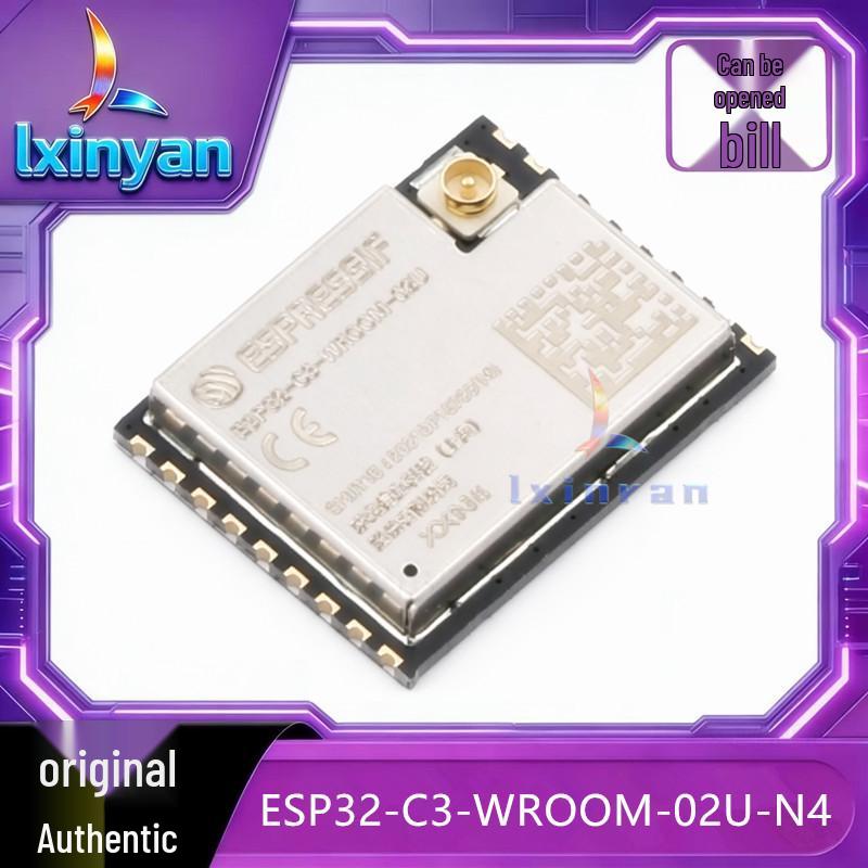 Espressif ESP32-C3-WROOM-02U-N4 Industrial 2.4GHz WiFi + BLE 5.0 Module