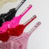 Sexy Lace Thong with Rhinestones: Seamless, Thin-Strapped, See-Through Panties