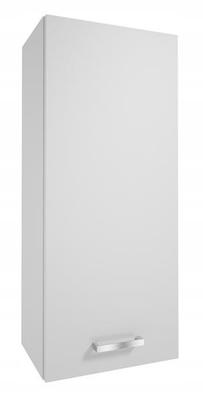 Mea White Gloss Wall-hung Bathroom Cabinet 71x30 Cm