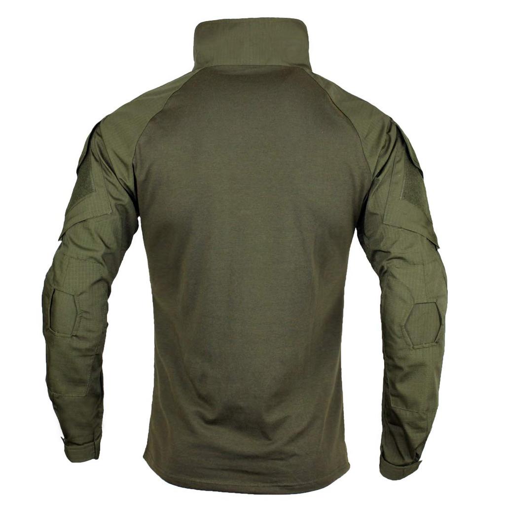 Combat Uniform Camouflage Long Sleeve Shirt Airsoft Desert Tactical Military Combat Shirt [zuoxiangru] [Sweat-Wicking, Quick-Drying, Breathable,