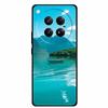 For Infinix Zero 40 5G Case Black Silicone TPU Painted Planet Cover Luxury Animal Case For Infinix Zero 40 4G Luxury FlowerFunda