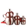 304 Stainless Steel Gourd Wine Pot with 2 Cups and Water Kettle, Available in 0.5 Jin, 1 Jin, 2 Jin, 3 Jin, and 5 Jin Sizes