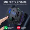 Car Charger Fast Charging Bluetooth Mp3 Player Hands-free PD/QC3.0 M42/ M39/ M45 Button Style With Ambient Light