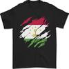 Torn Tajikistan Flag Tajik Day Football Unisexs TShirt 100 Cotton