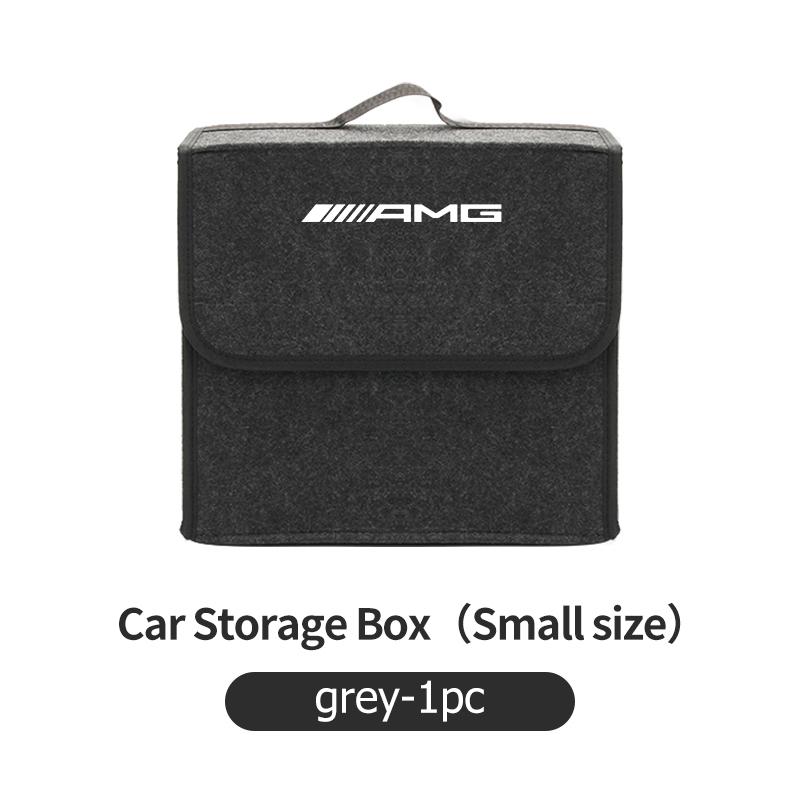 Car Trunk Storage Box Foldable Stowing Tidying Container Bag For Mercedes Benz AMG A C E S G Class W201 W210 W108 W204 W205 W203