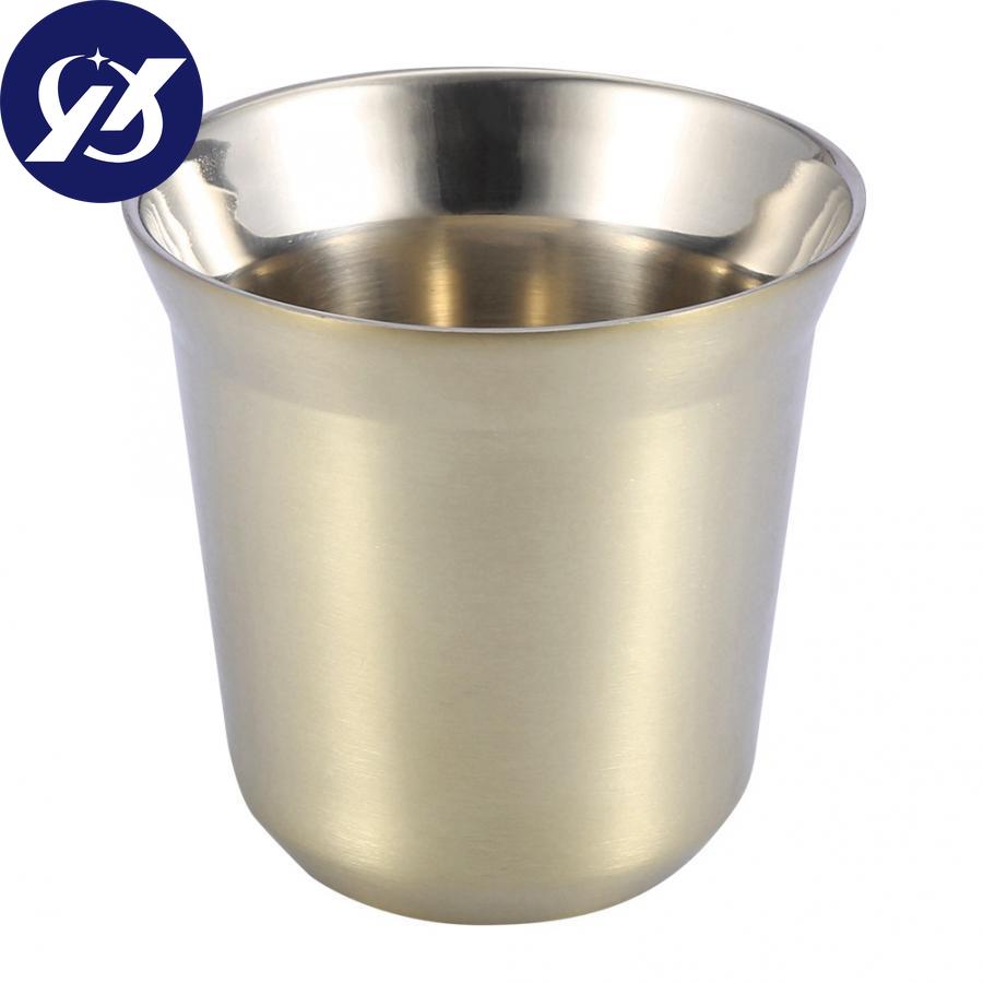 85ML Reusable Coffee Mug Double Wall Stainless Steel Tea Coffee Cup Whiskey Milk Mugs Outdoor Cup