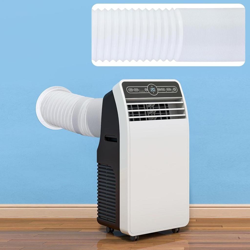 Portable Wall Mounted AC Vent Kit 4-inch Wall Mounted Connector Kit With Vent Wall Panel Suitable For Dryer, Air Conditioning