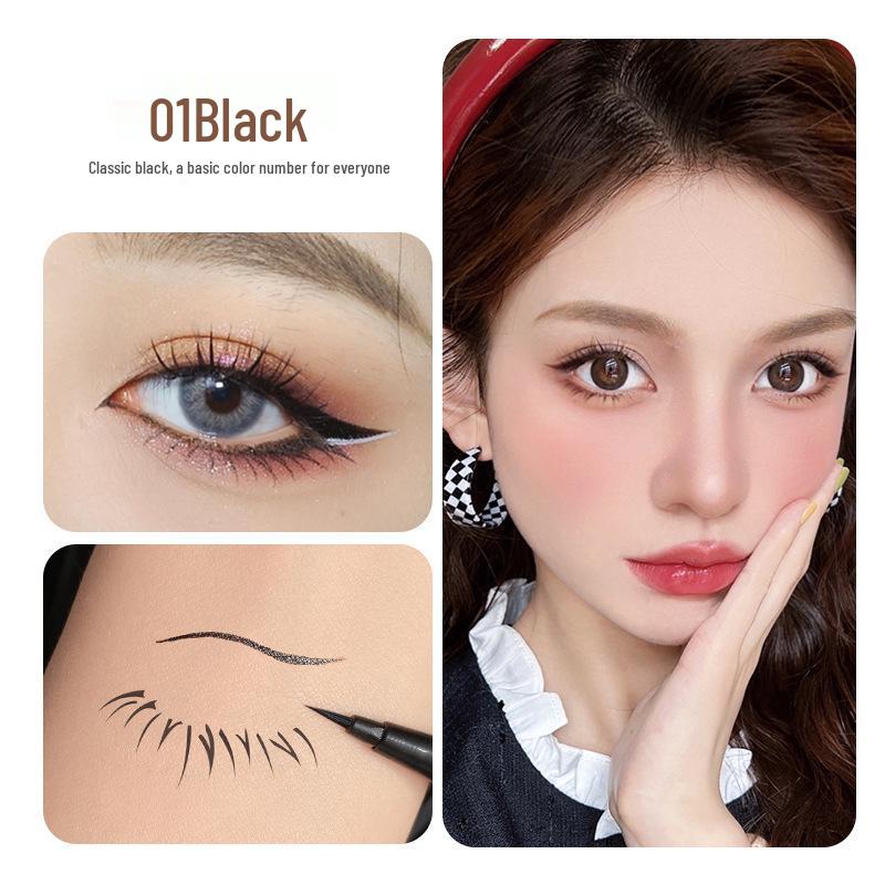 WODWOD Ultra-Fine Waterproof Eyeliner Pen - 0.01mm Smudge-Proof for Lower Lashes