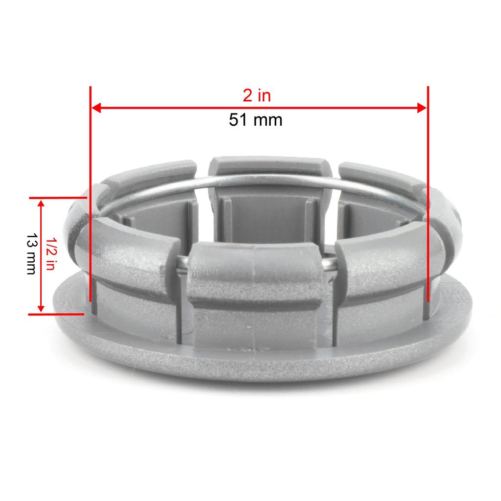 Rhinotuning Wheel Center Cap, Outer Diameter 2.1 inches (53 mm), Inner Diameter 2.0 inches