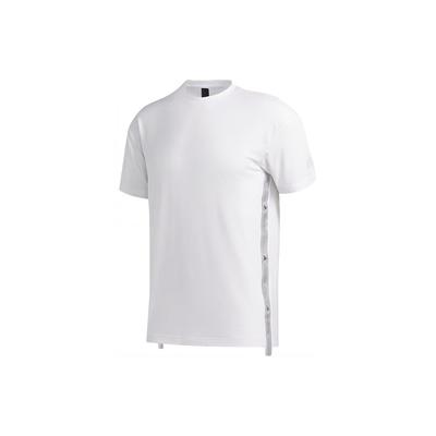 adidas Graphic Prime Round Neck T-Shirt with Side Tape Men Tops White FT2789