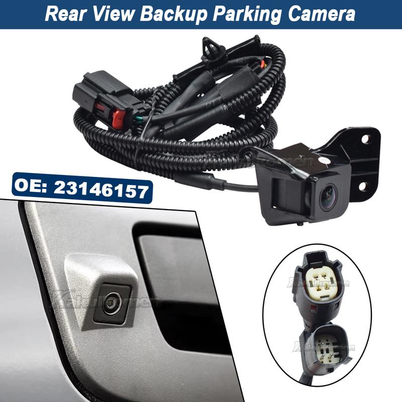 Vehicle HD Rear View Reversing Back up Parking Camera 23146157 20837341 GM1960100 For Chevrolet Silverado GMC Sierra 2009-2014
