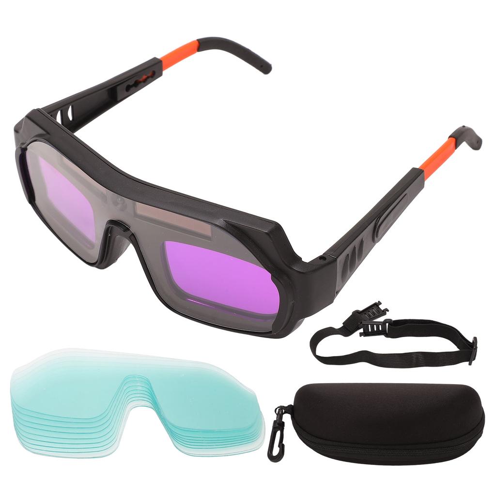 Auto Darkening Welding Goggle Solar Eye Safety Protective PC Glasses for Welder Soldering Eyes Goggles Welding Glasses
