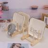 Wooden Dish Rack With Drip Tray For Kitchen Storage And Organization