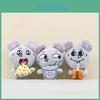 Plush Cheese Mouse Keychain Soft Stuffed Animal Toy Bag Charm Gift For Kids