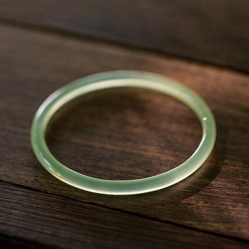 

1 шт. натуральный нефритовый браслет модный браслет с подвесками нефритовый женский подарок 54MM