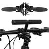 Kids Bike Seat with Foot Pedals Handlebar Bicycle Child Seat Front Mounted Bicycle Seats for Children Kids Bike Saddle for MTB