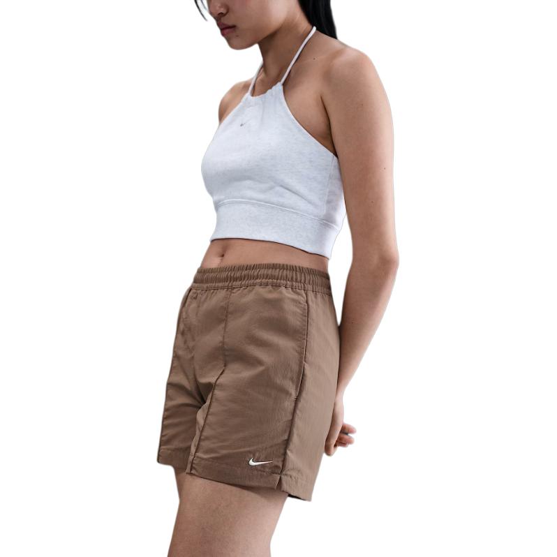 Nike Casual Shorts Women's Mink Brown FV6623-233