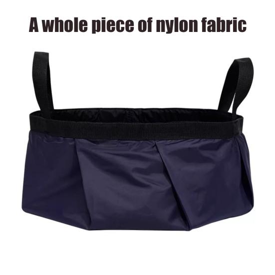 Portable Foldable Water Basin with Thickened Oxford Fabric 8.5L Collapsible Sink for Camping Travel Outdoor Multi-Purpose Washing Tub for Fruits Feet