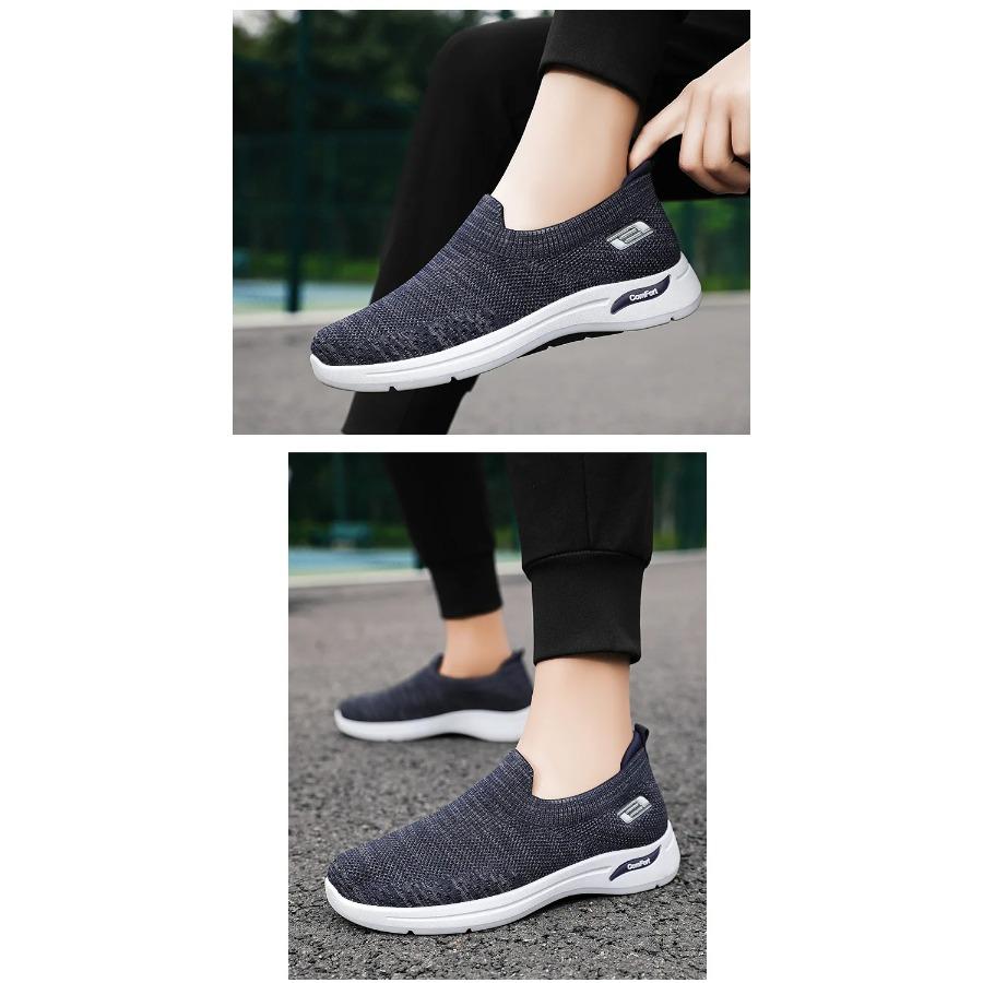 2025 Atmungsaktive Herren Freizeitschuhe Leichtgewichtige Outdoor Herren Wanderschuhe Rutschfeste Herren Sneaker Slipper Flats Vulkanisierte Schuhe