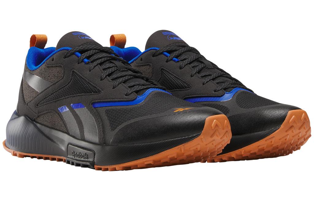 Men's Sneakers Reebok Low top Running Shoes Men's Black Blue