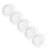 Pearl Metal CORELLE Caspian Lace Small Plates, 17cm Outer Diameter, Lightweight, Shatter-Resistant, J106-CPL, Set of 5 (CP-1958)