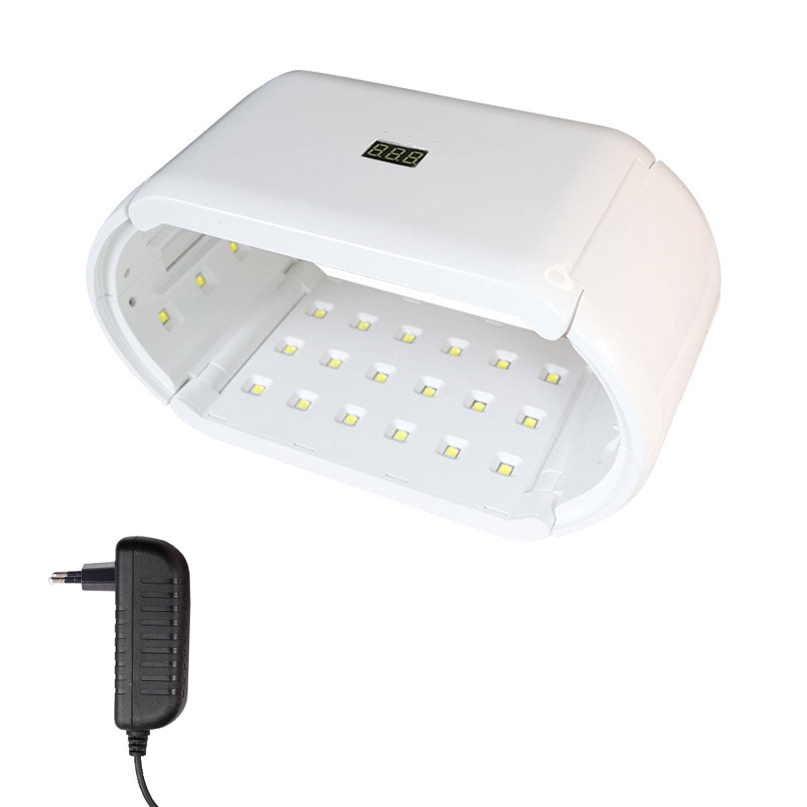 

Практичная УФ-лампа для смолы 96 Вт, двухсторонняя, быстросохнущая, с таймером, профессиональная лампа для ногтей, принадлежности для изготовления ювелирных изделий EU