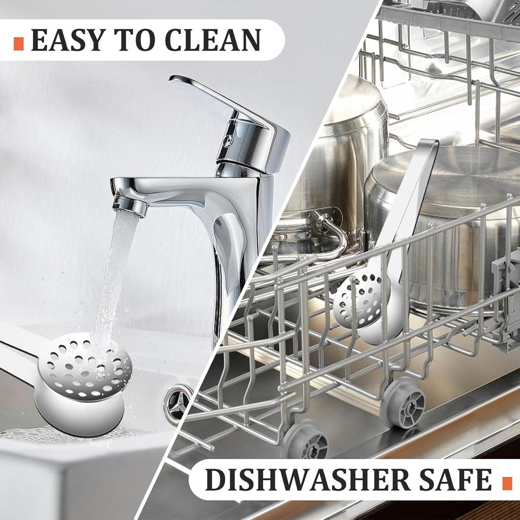 Tea Bag Squeezer, Stainless Steel Tea Bag Squeezer Tongs, Teabag Filter, Dispenser Accessories for Teas Drinkers, Durable Round Strainer Gripper