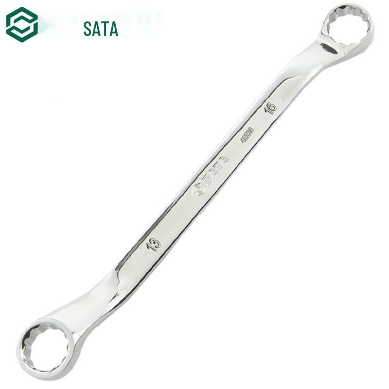 SATA Fully Polished Double Box End Wrenches 7 Inch