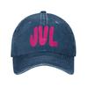 Rapper JUL 2026 Casual Baseball Cap  Running Hippie Trucker Hat Summer Dropshipping Female Male Trendy Snapback Cap