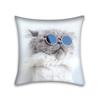 Cute Cat Pillowcase Anime Cartoon Cushion Cover Sofa Home Decor Home Office Pillowcase 45x45cm