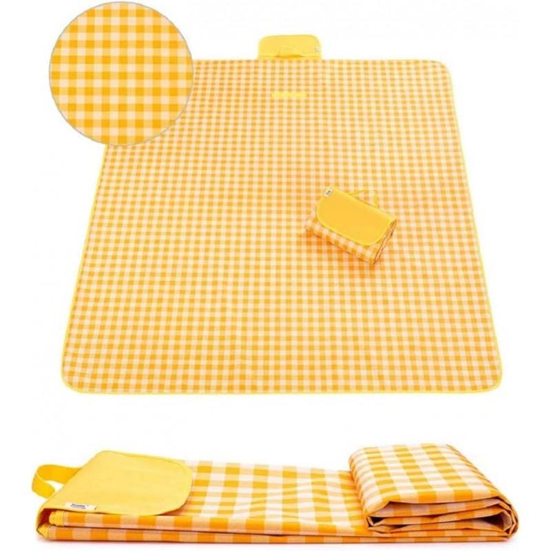 Telo da Spiaggia Coperta da Picnic Sabbia-Resistente 145X200 Cm Impermeabile XXL