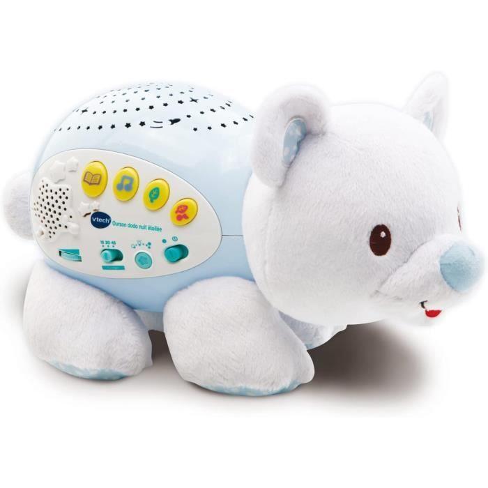 VTech - Veilleuse musicale Ourson Dodo Nuit Étoilée