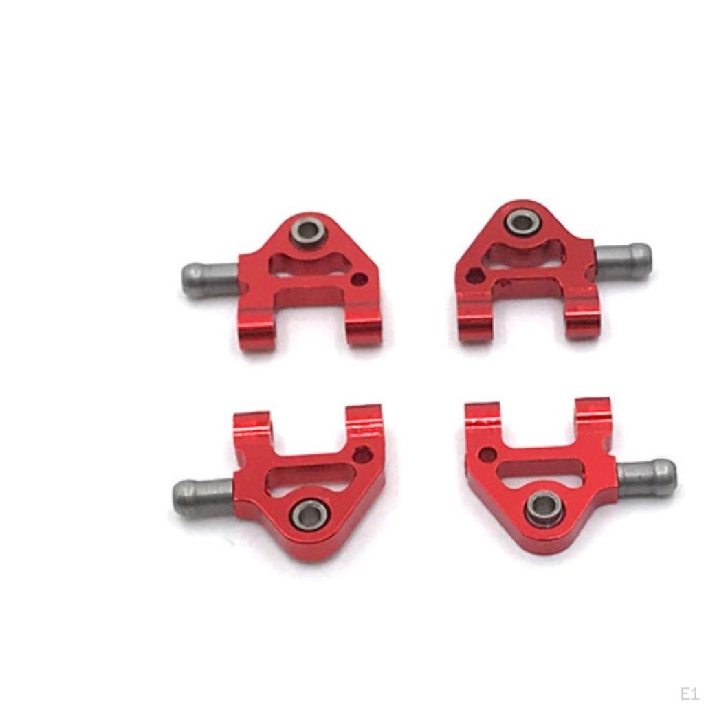 1/28 Scale RC Rear Lower Swing Arm Replacement, Installable Fixed Metal Spare Parts, Car