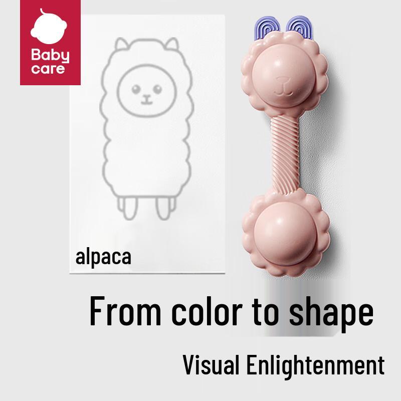 Babycare Infant Alpaca Teether Rattle Toy