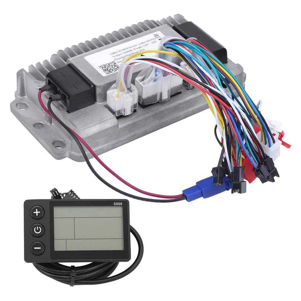 3648V 1000W Electric Tricycles 3?mode Sinusoid Brushless Controller Instrument LCD Set