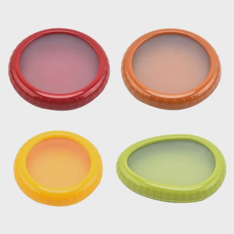 Silicone Fresh-Keeping Box for Fruits & Vegetables, Mini Refrigerator Storage Seal