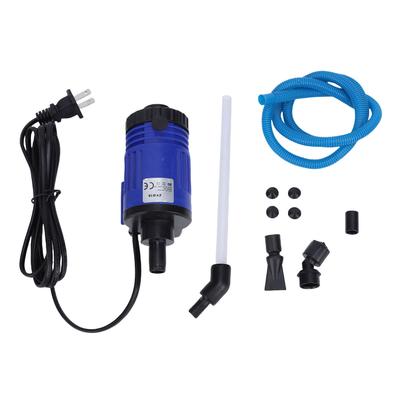 Electric Aquarium Vacuum Gravel Cleaner High Efficiency Filtering Fish Tank Water Changer Cleaning Tool for Wash Sand