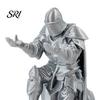 Multi-use Pen Holder Medieval Knight Kneeling in Armor Pencil Desktop Decoration Fun Gift for Students Office Workers