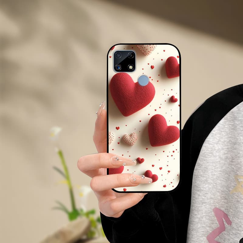 Silicone Phone Case For Realme C25s C25 Cover Painted Soft  For Realme C25 C25S C21 C21Y C25Y Phone Case RealmeC25s C 25 s Funda