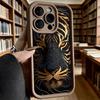 Golden Tiger Face Soft TPU Phone Case for iPhone 17 16 15 14 13 12 11 Pro Max Plus Shockproof Anti-Slip Cover