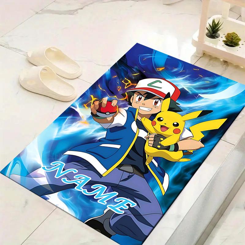 Custom 1Pc Pokemon Friends Forever Rug Office Carpet Indoor Outdoor Entrance Doormat Nonslip Soft And Comfortable Living Room D2915197