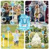 Automatic Lampstand  Bubble Machines Electric Soap Bubbles Lantern Maker  Blowing Toys for Outdoor Birthday Wedding Party Games